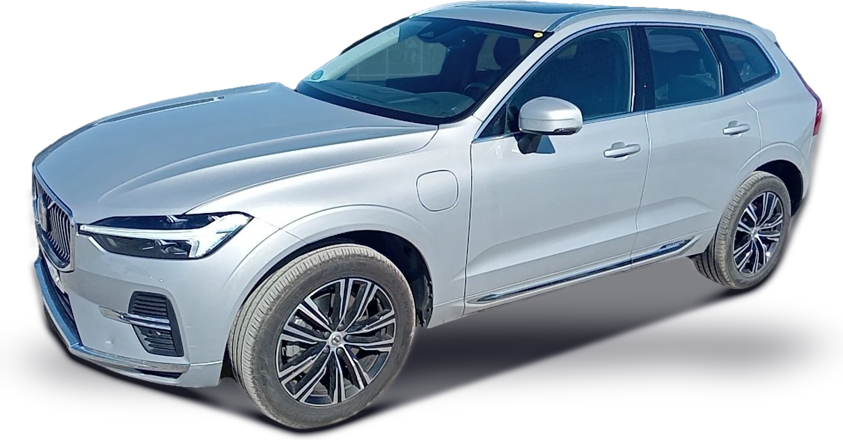 Volvo XC60 con matrícula 0447 LYC, foto real de este coche sin fondo