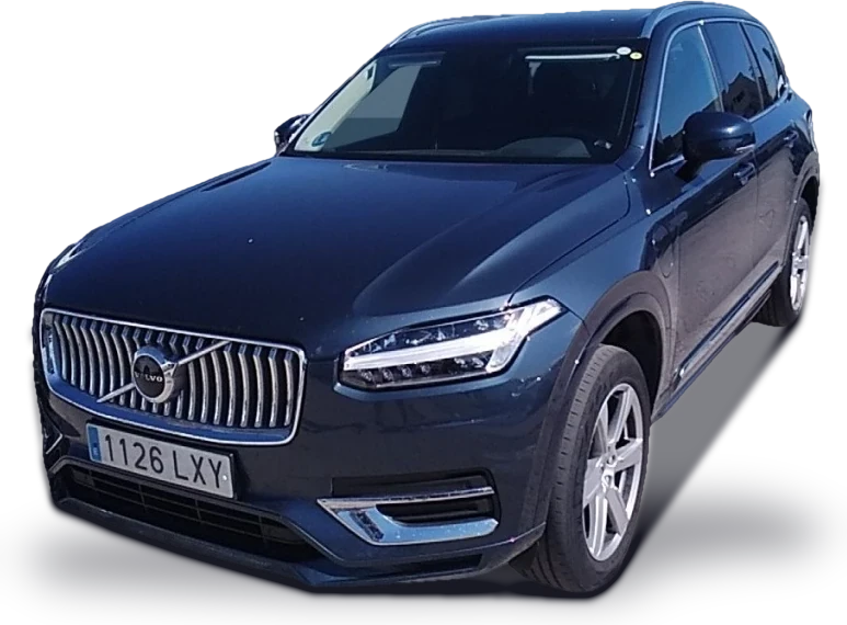 Volvo XC90 con matrícula 1126 LXY, foto real del coche del stock sin fondo