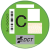 Etiqueta ambiental C de la DGT